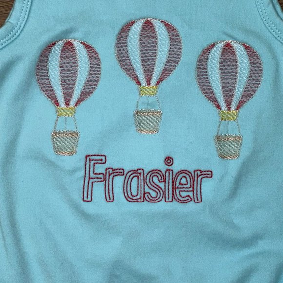 Monogrammed Onsie Bubbles for FRASIER - Picture 9 of 11